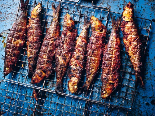 Get The Curry Guy's Recheado Fish Platter Recipe