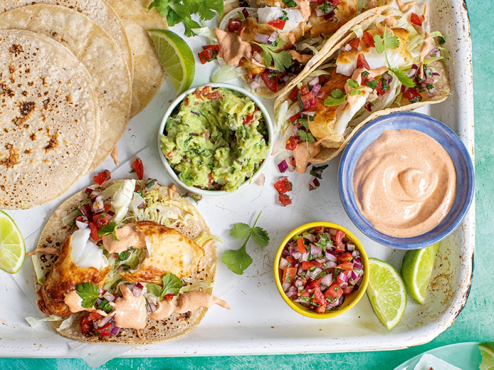 Air Fryer Fish Tacos