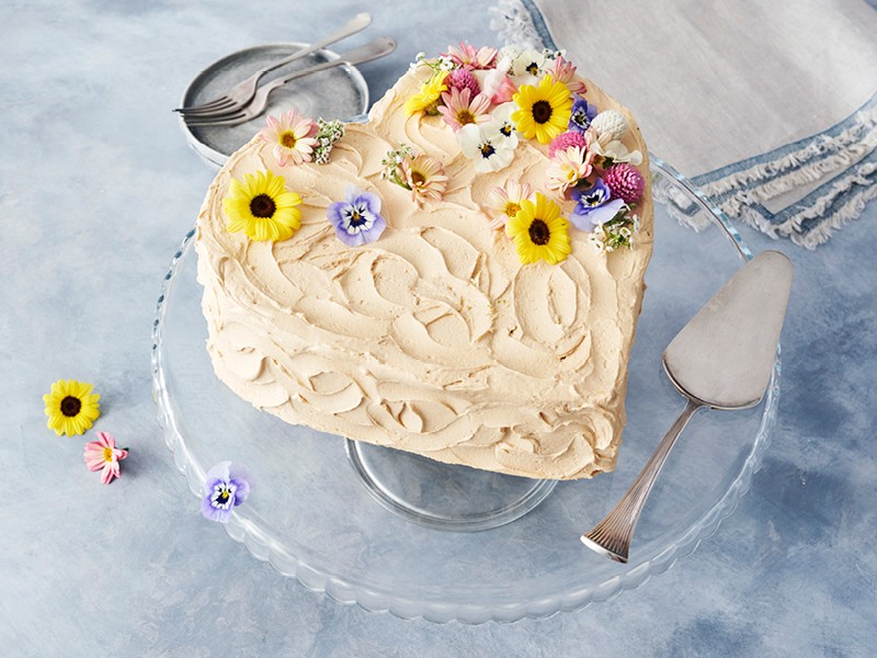 Flower Petal Layer Cake - Classy Girl Cupcakes