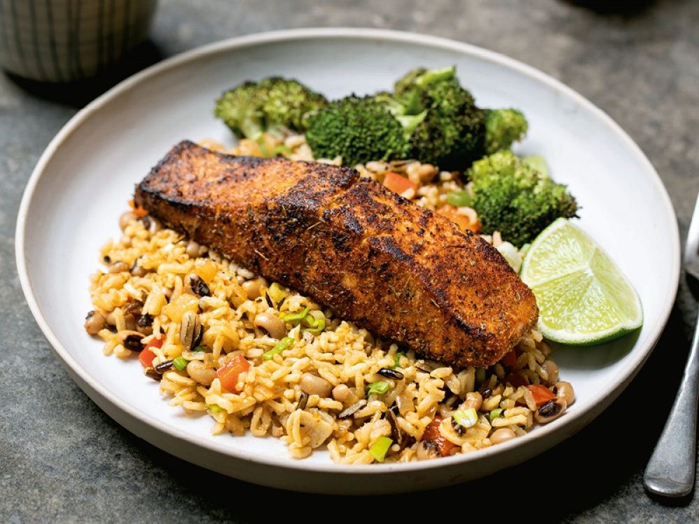 Tom Kerridge's Punchy Cajun Salmon 