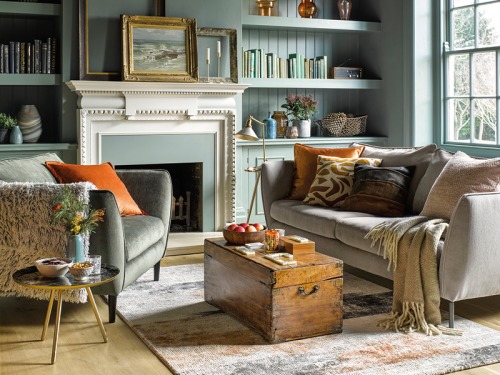 How to Combine Cool Shades with Warm Accents in your Home
