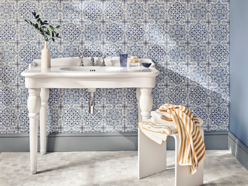 Our Pick of Perfect Patterned Tiles for Your Bathroom