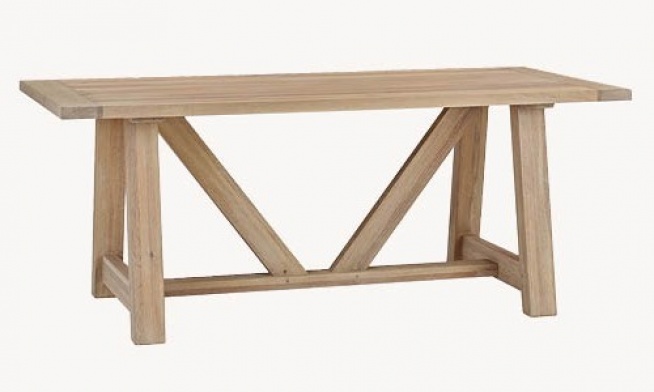 Arundel rectangular dining table