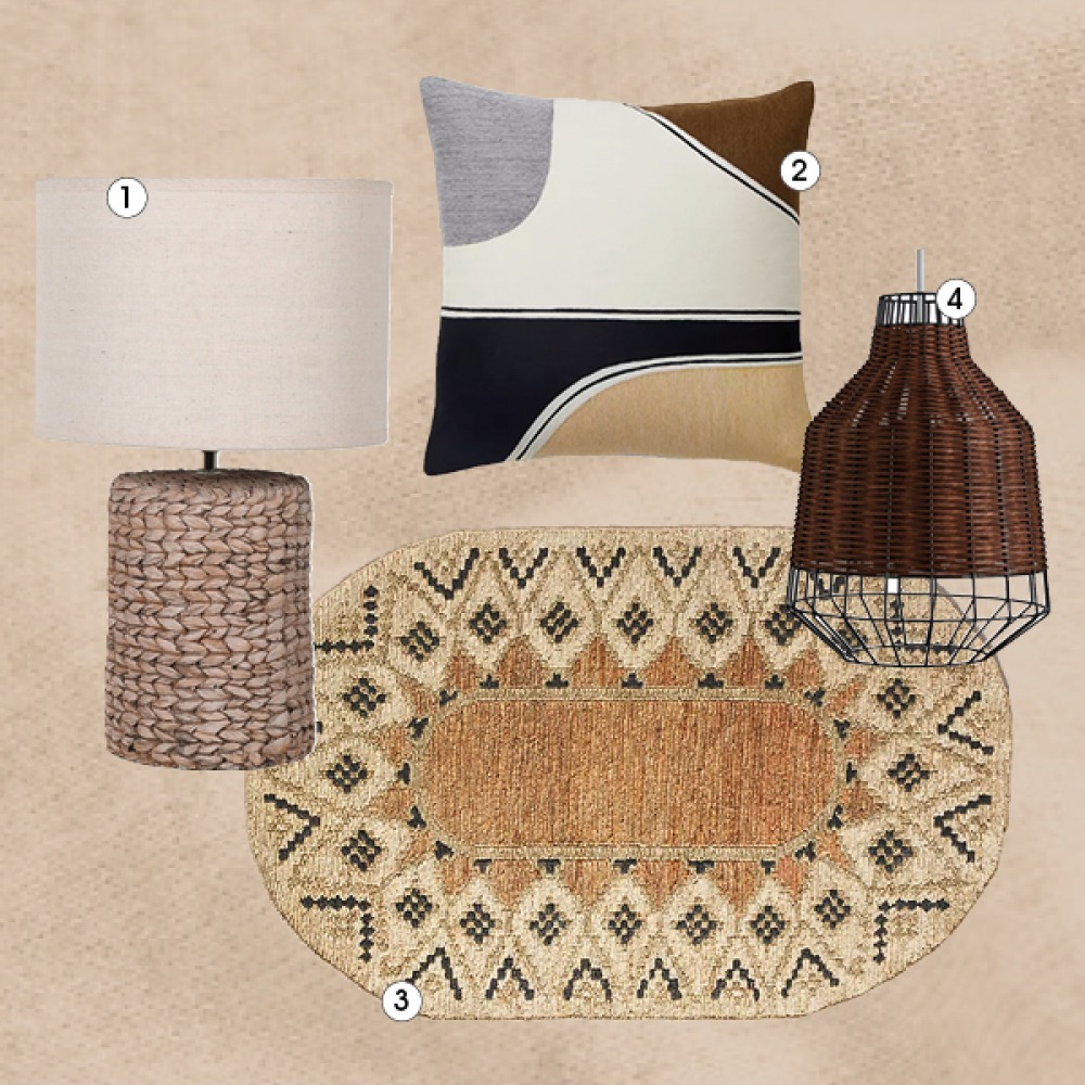 muted bedroom interiors