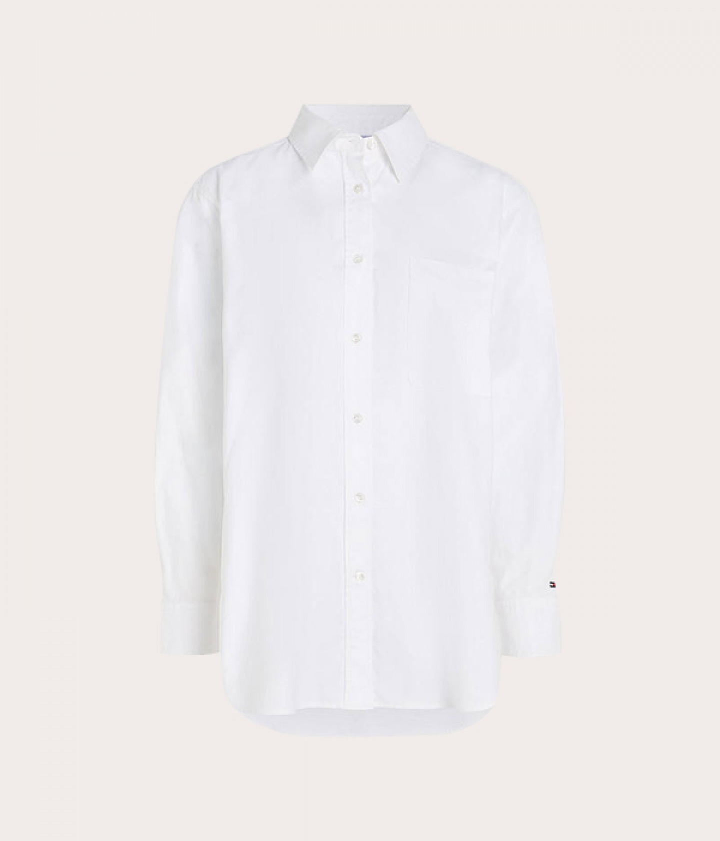 The Hutton Oversized Shirt - White - XS / White