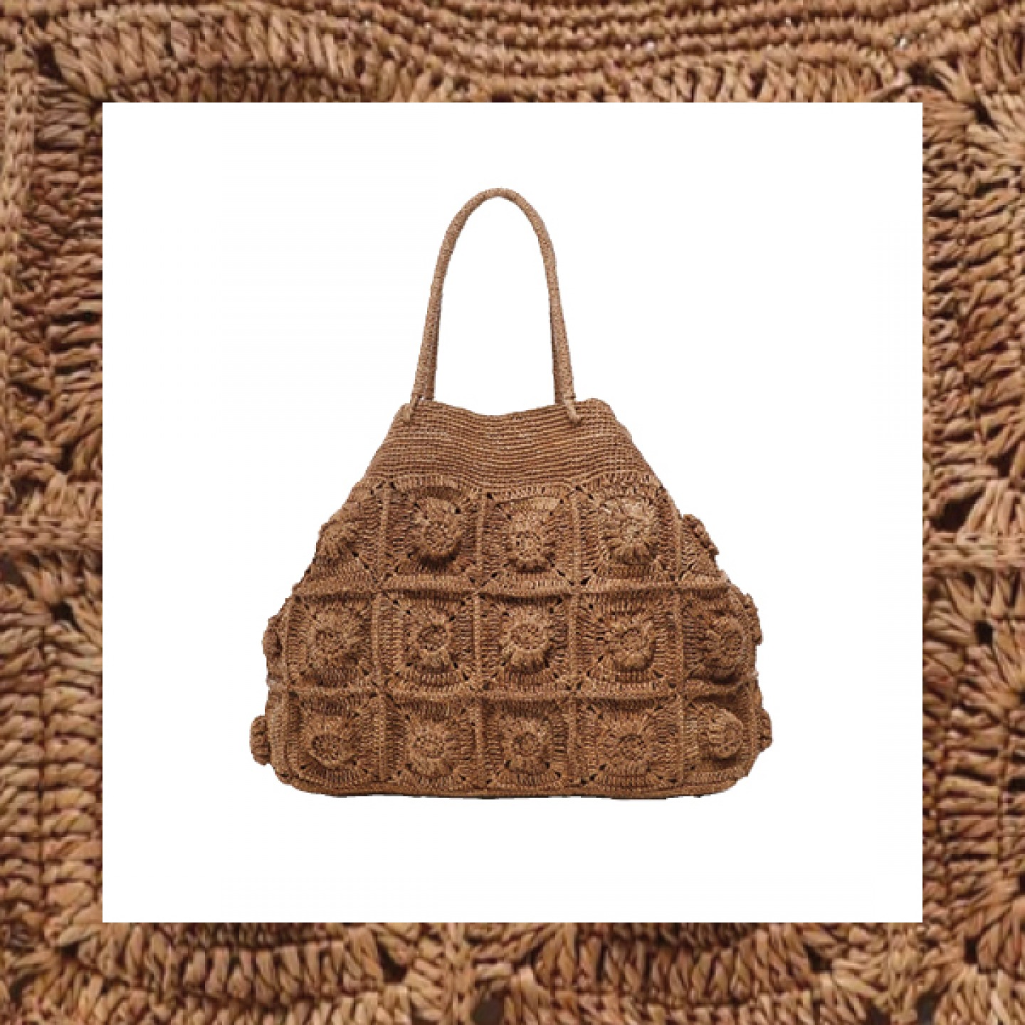 Karo raffia bag