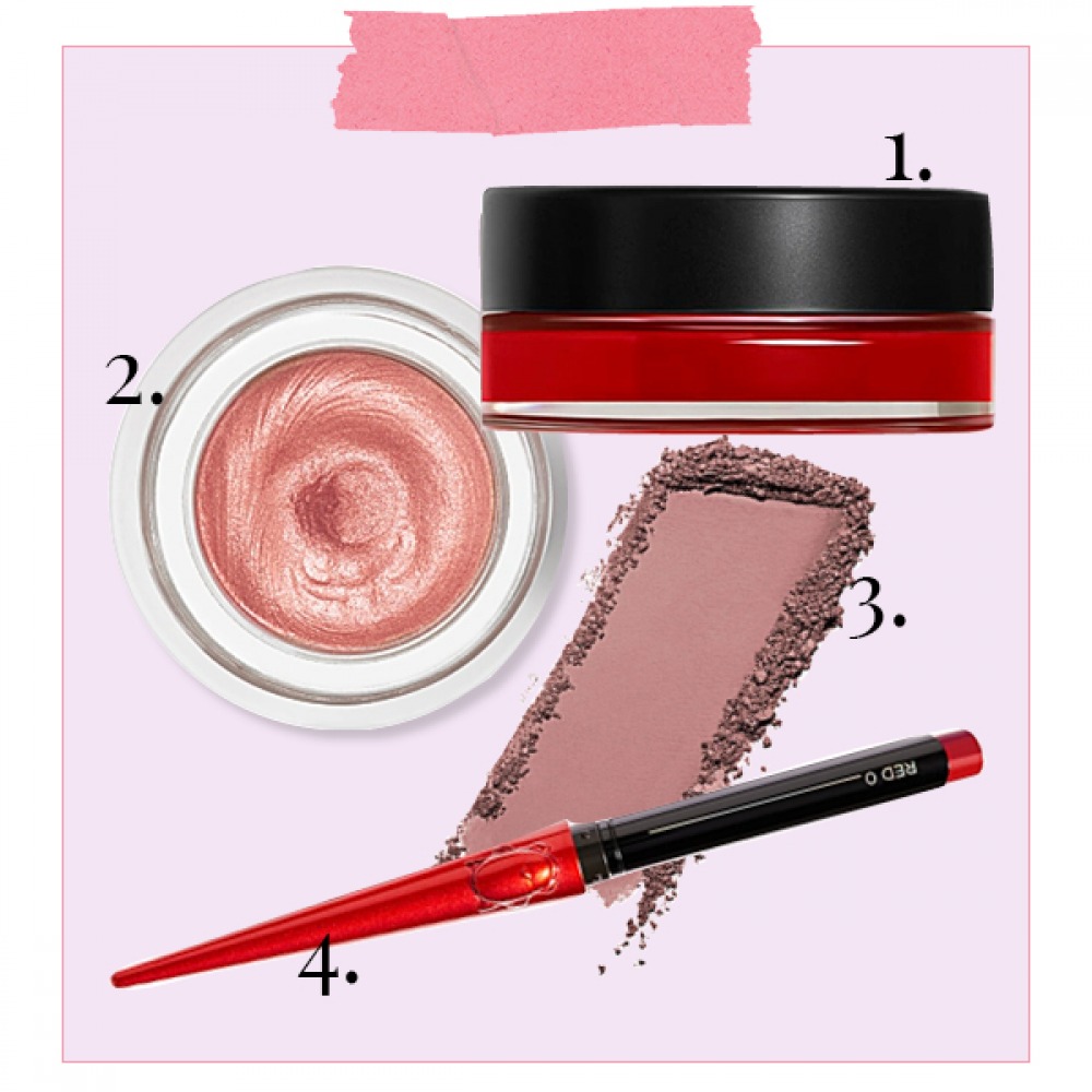 bright makeup