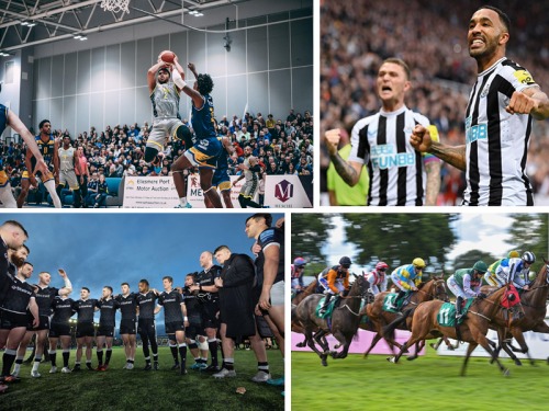 North East and Yorkshire Football, Basketball, Horse Racing and Rugby Fixtures this April